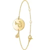 Bracelet Femme So Charm - BD2281-DORE-P-DIAMANT - Bracelet Initial Doré