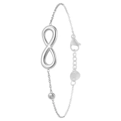 Bracelet Femme So Charm - BD3023-ARGENT - Bracelet Infini Argenté