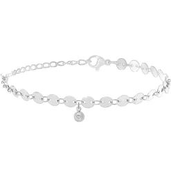 Bracelet Femme So Charm - BD2393-ARGENT-DIAMANT - Bracelet Mode Argenté