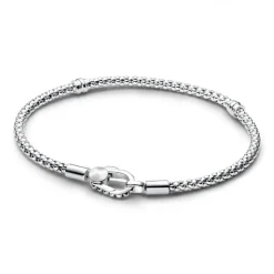 Bracelet Fermoir Clouté & Chaîne