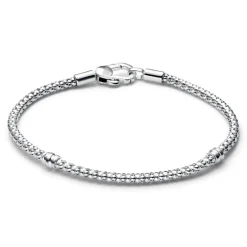 Bracelet Fermoir Clouté & Chaîne