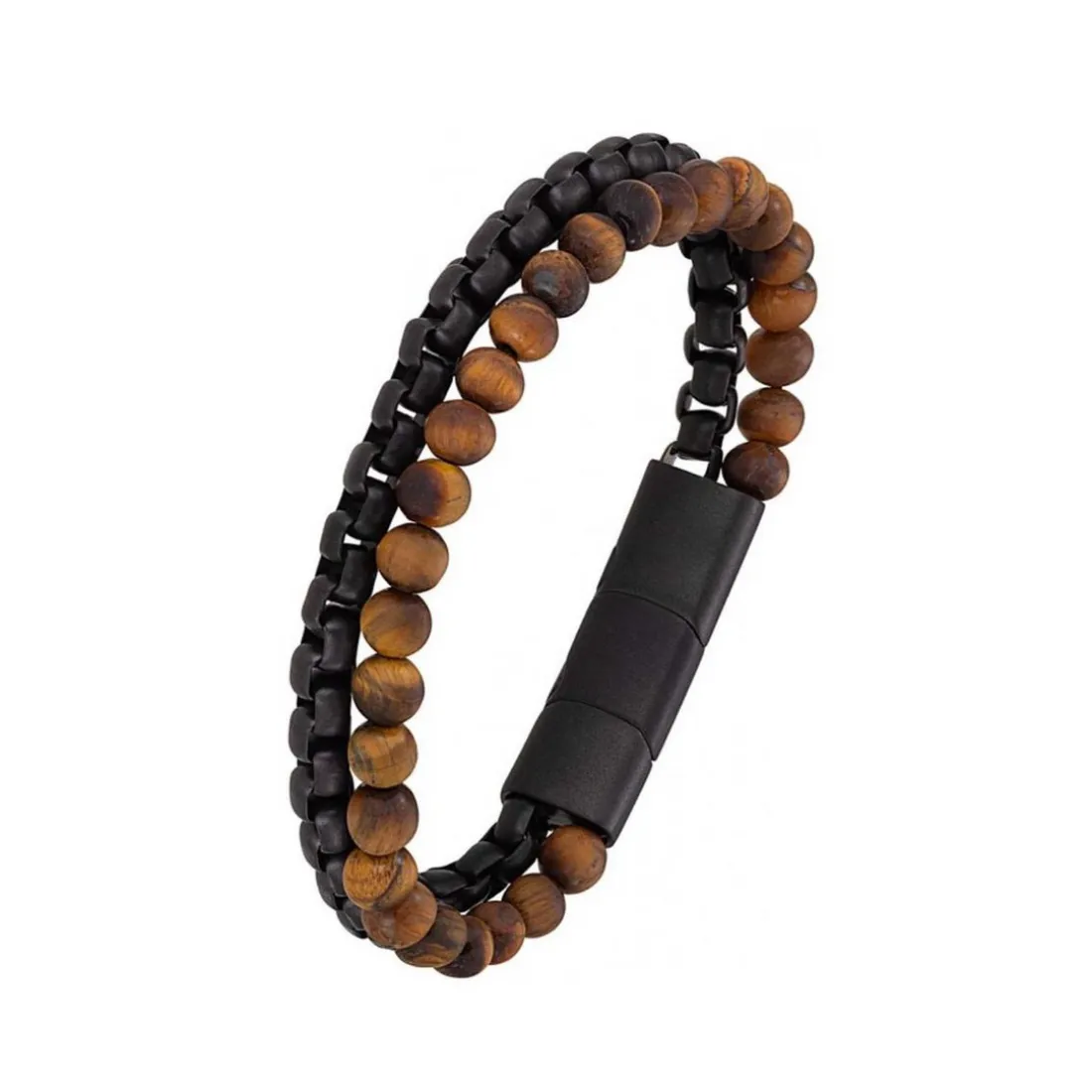 Bracelet Homme All Blacks 682150 - Acier Noir
