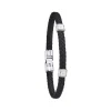 Bracelet Jourdan HUDSON FZ140NOH - Bracelet En Acier et Or 750 Jourdan Bijoux