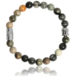 Bracelet Lauren Steven Design ML052 - Bracelet En Pierre Naturelle Pierre Picasso Lauren Steven