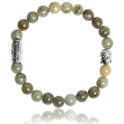 Bracelet Lauren Steven Design ML035 - Bracelet En Pierre Naturelle Labradorite Lauren Steven