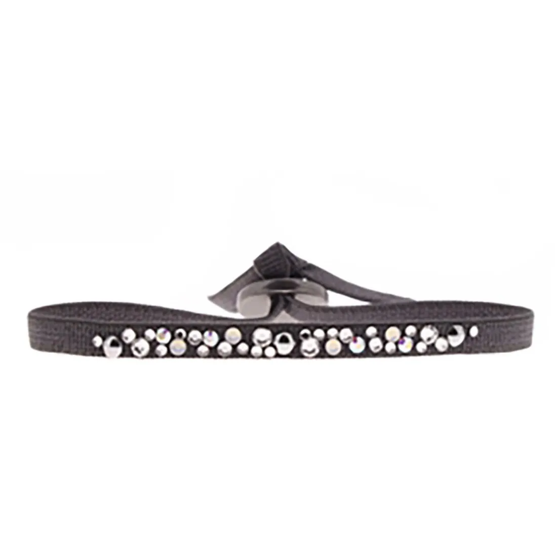 Bracelet Les Interchangeables A41174 - Bracelet Tissu Acier Gris Les Interchangeables