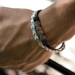 Bracelet Marron HB752 pour Homme