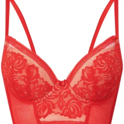 Bralette décolleté plongeant armatures