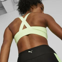 Brassiere Femme W FIT MID BRA vert