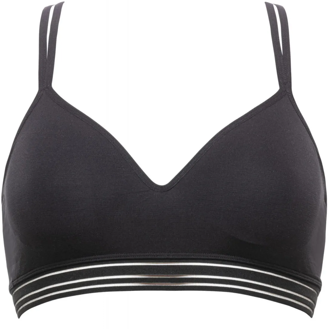 Brassière coques sans armatures - Noir