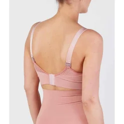 Brassière d'allaitement sport rose Cache Coeur Lingerie