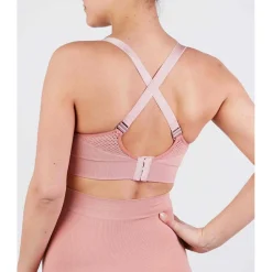 Brassière d'allaitement sport rose Cache Coeur Lingerie