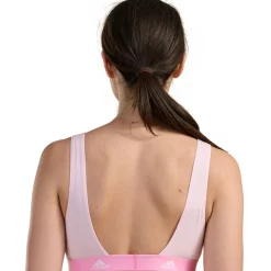 Brassière femme Active Comfort Adidas Sport rose en coton