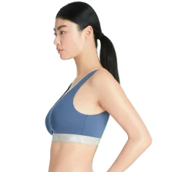 Brassière femme Coton Logo Adidas multicolore
