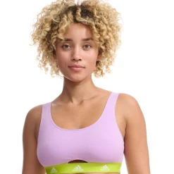 Brassière femme Coton Logo Adidas rose