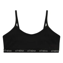 Brassière fille My Petit Prix Athena Fille noir en coton