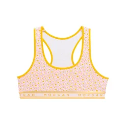 Brassière Orange Morgan Lingerie en coton