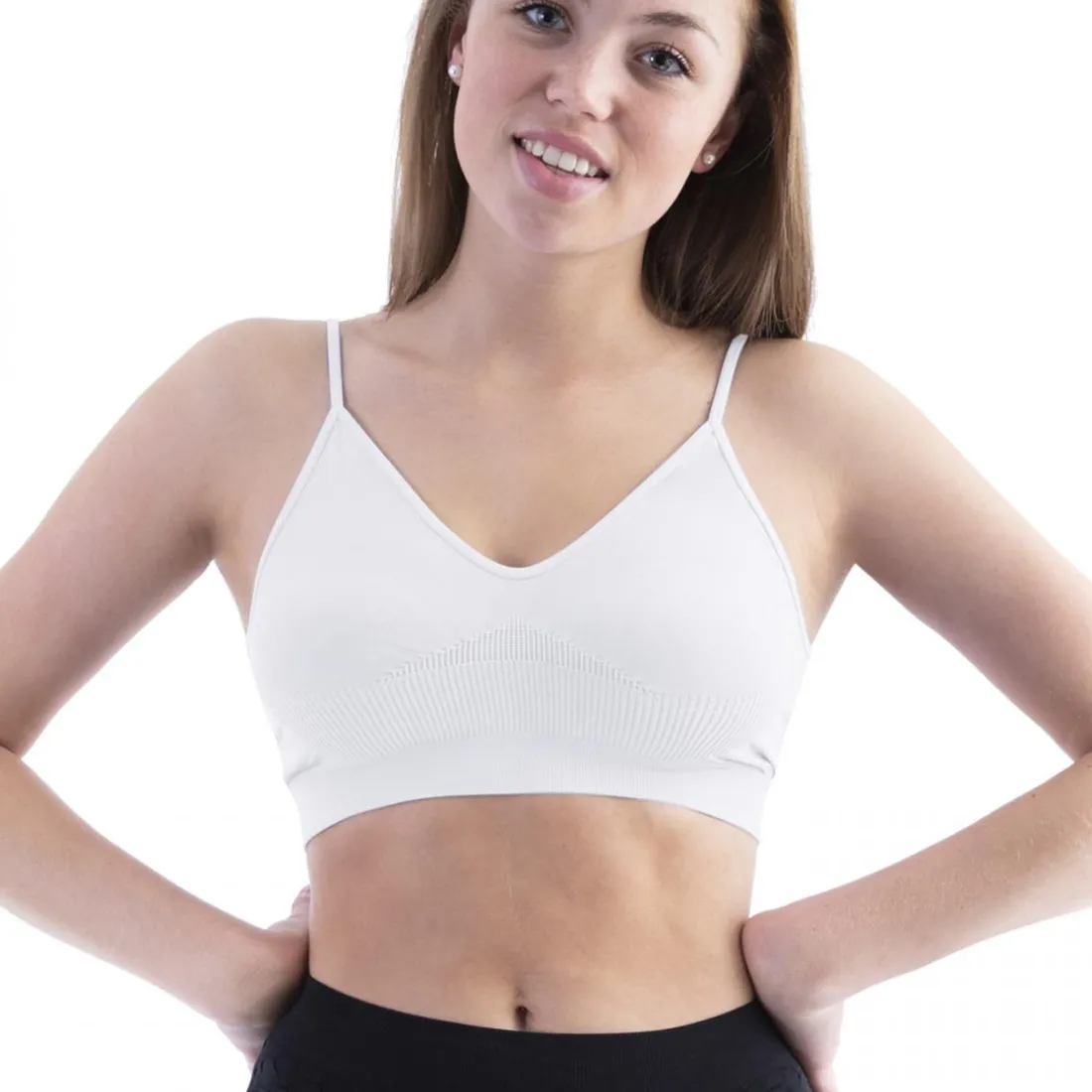 Brassière Raffermissante Confort Fines Bretelles Blanche Lytess