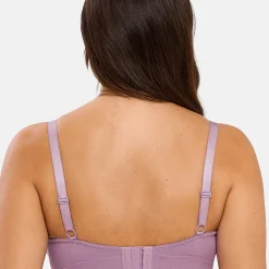 Brassière sans armatures Agathe Violet Rhapsodie