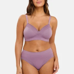 Brassière sans armatures Agathe Violet Rhapsodie
