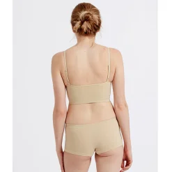 Brassière sans armatures beige