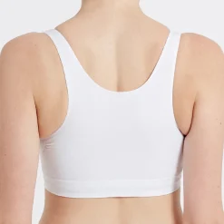 Brassière sans armatures blanche