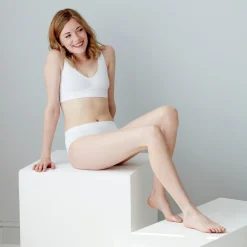Brassière sans armatures blanche