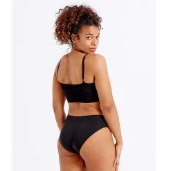 Brassière sans armatures noire