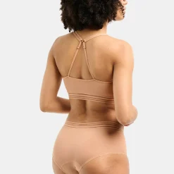 Brassière sans coques et armatures - Beige
