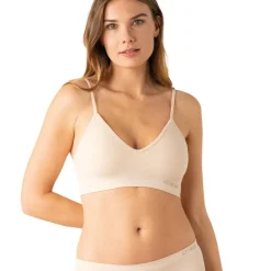 Brassière sans coutures femme My Petit Prix Athena beige