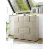Buffet 2 portes en bois DAMA décor chêne samoa