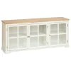 Buffet 3 portes en verre
