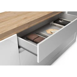 Buffet SAVONA Blanc style contemporain