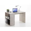 Bureau avec étagère chêne sable AKI