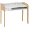 Bureau enfant L100cm blanc en bois