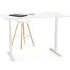 Bureau ergonomique électrique 'TRONIK' noir