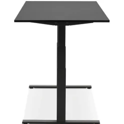 Bureau ergonomique électrique 'TRONIK' noir