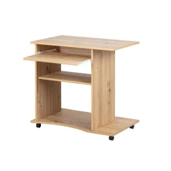 Bureau Informatique ADDU Imitation Chêne Artisan