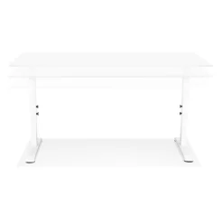 Bureau réglable en hauteur 'OSMOSE' blanc