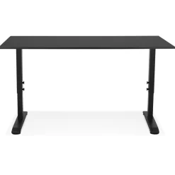 Bureau réglable en hauteur 'OSMOSE' noir
