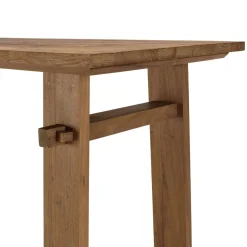 Bureau 140x60cm en bois de teck recyclé