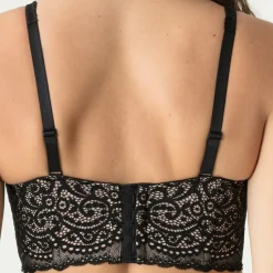 Bustier a décolleté plongeant