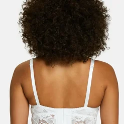 Bustier armatures blanc