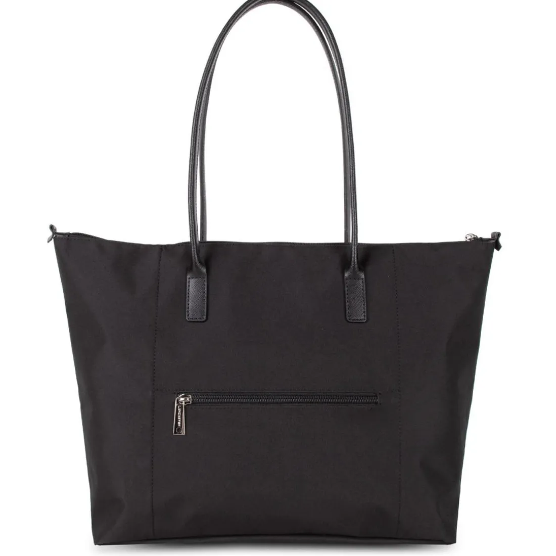 Cabas Epaule Noir Zippé Taille L SMART KBA - Lancaster en tissu