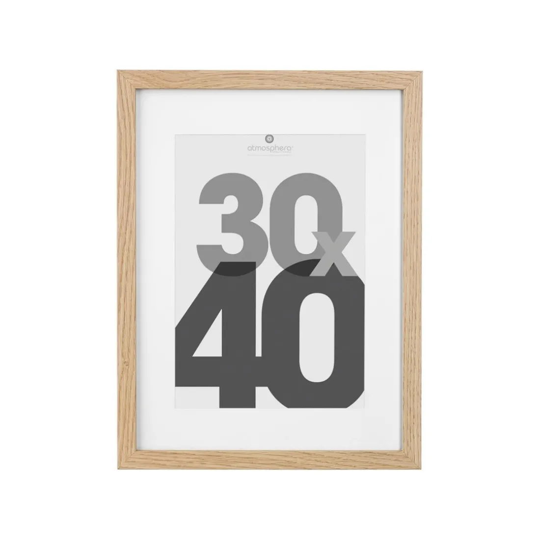 Cadre photo naturel 30x40