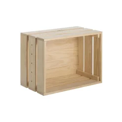 Caisse en Pin Massif Empilable