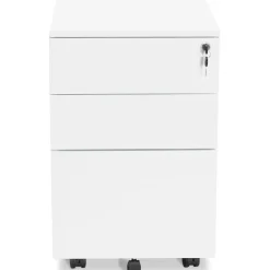 Caisson de rangement à roulettes blanc SEGA