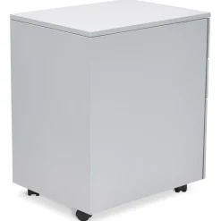 Caisson de rangement 'DALI' gris à tiroirs pour bureau