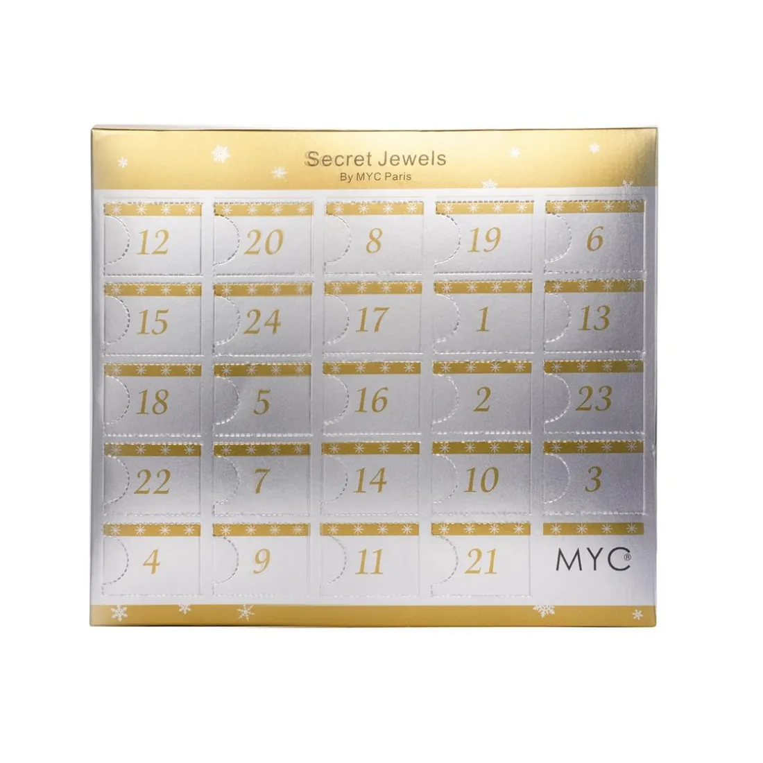 Calendrier De L'avent Femme MYC-Paris Charms - Finitions Or Rosées Et Argentées