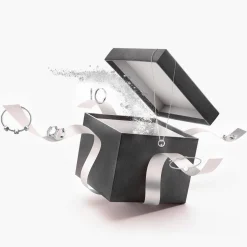 Calendrier De L'avent - Lot De 24 Bijoux avec Finitions Argentées